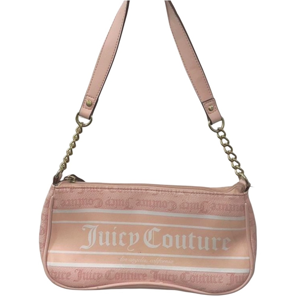 Juicy Couture Pink Chain Strap Shoulder Bag